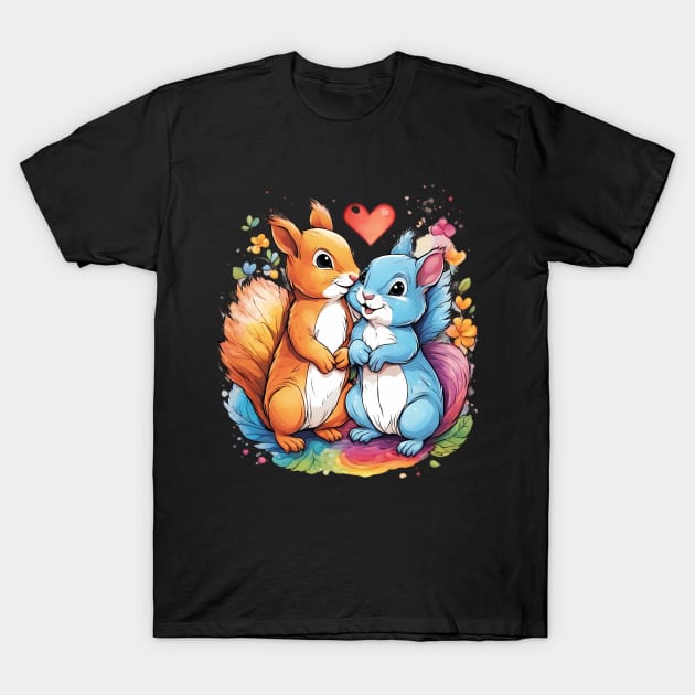 Kindness is Everything Squirrel T-Shirt by animegirlnft